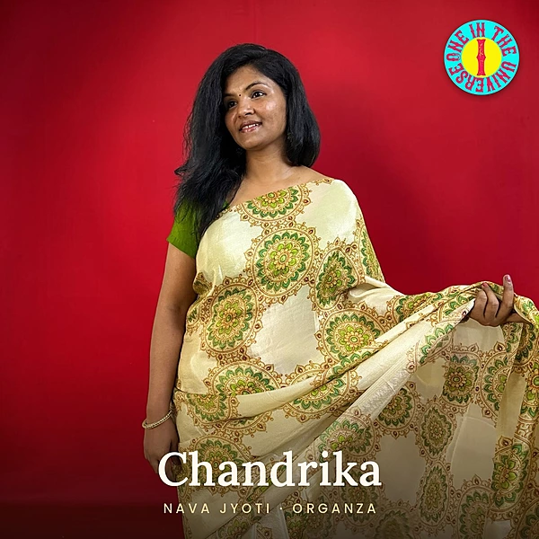Chandrika | NAVA JYOTI Organza Saree