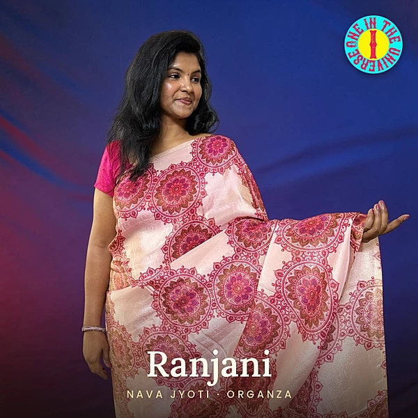 Ranjani | NAVA JYOTI Organza Saree