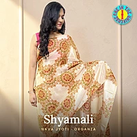 Shyamali | NAVA JYOTI Organza Saree