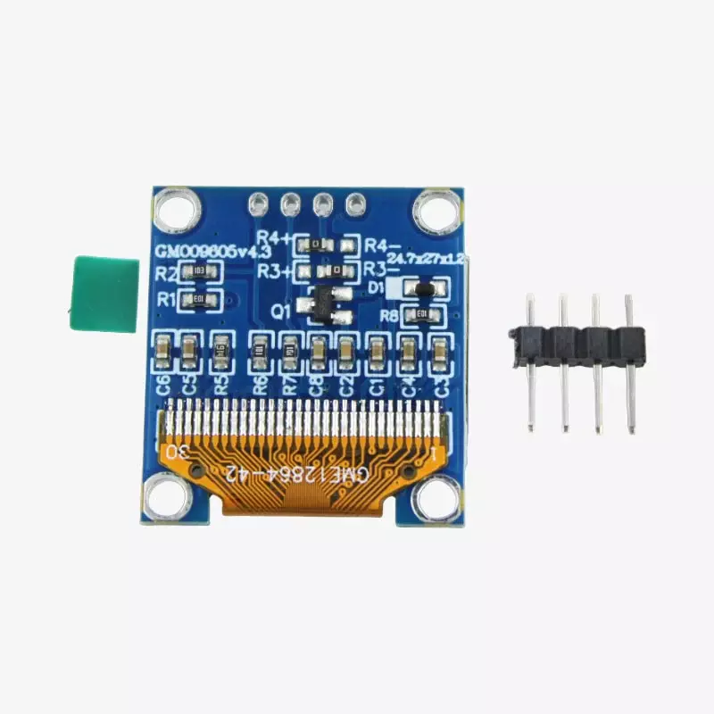 OLED Display 0.96 Inch I2C Interface / 4 Pin Blue SSD1306