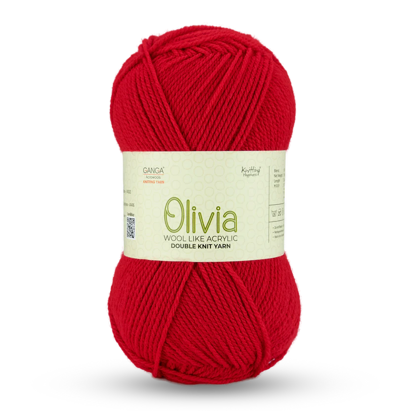 Ganga Olivia 52 Bright Red