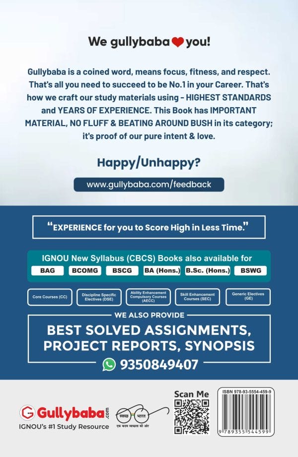 IGNOU ONR-02 - Basics of Hydrology, Latest CBCS Help Book Edition