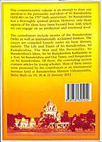 Sri Ramakrishna's Ideas and Our Times: A Retrospect on His 175th Birth Anniversary Sri Ramakrishna's Ideas and Our Times: A Retrospect on His 175th Birth Anniversary