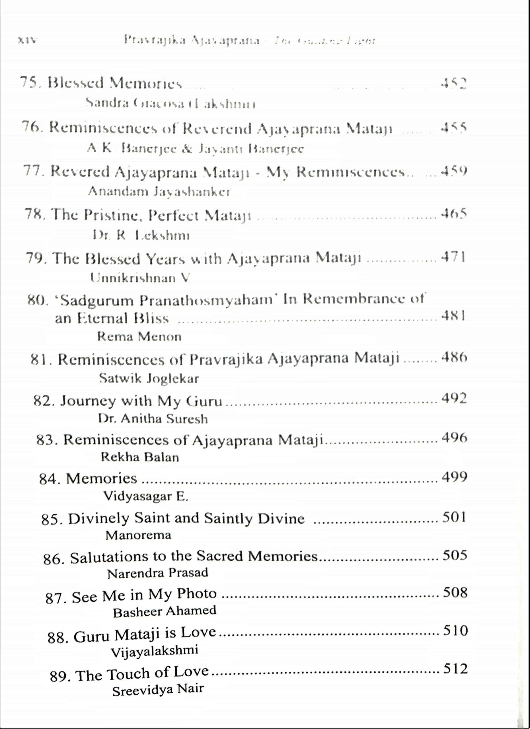 Pravrajika Ajayaprana The Guiding Light