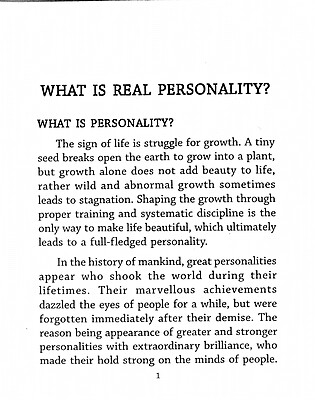 What is Real Personality?