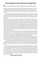 Swami Swahananda - A Profile in Greatness Swami Swahananda - A Profile in Greatness