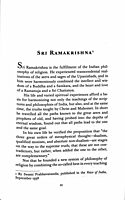 The Parables of Sri Ramakrishna - Lessons from His Gospel