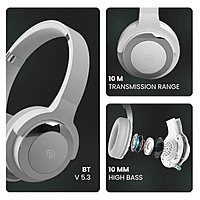 Ooge Echo 100 Headphones – Wired Over-Ear Design | Clear Sound | Comfortable Fit