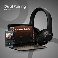 Ooge Echo 200 Headphones – Wired Over-Ear Design | Clear Sound | Comfortable Fit