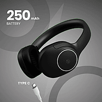 Ooge Echo 200 Headphones – Wired Over-Ear Design | Clear Sound | Comfortable Fit