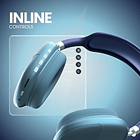 Ooge Echo 300 Headphones – Wired Over-Ear Design | Clear Sound | Comfortable Fit