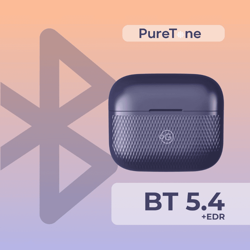 Ooge WavePods 400 Wireless Earbuds – Bluetooth Connectivity | Clear Sound | Compact Design