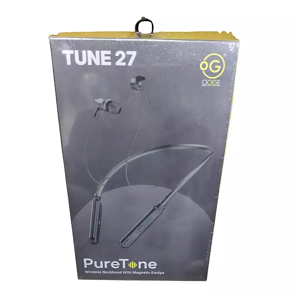 OOGE Tune 27 PureTone Wireless Neckband – Bluetooth | Deep Bass | In-Line Controls | Music & Calls