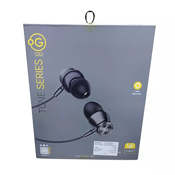 OOGE Tune 5 Wireless Neckband Earphones – Bluetooth | Deep Bass | In-Line Controls