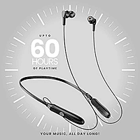 OOGE Tune 6 Wireless Neckband – Bluetooth | Deep Bass | In-Line Controls | Music & Calls