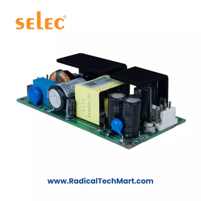 Selec OPS2X4-60 Open Frame Power Supply - 60W Convection Cooled PSU