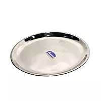 12 Inch Stainless Steel Dinner Plate