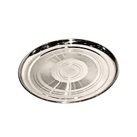 12 Inch Stainless Steel Laser Print Dinner Plate