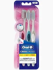 ORAL-B CRISSCROSS SENSITIVE BRUSH