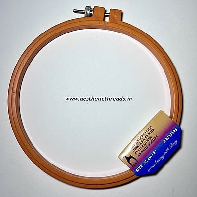 Embroidery hoop (circular) - 15 cm / 6 inches Embroidery hoop (circular) - 15 cm / 6 inches