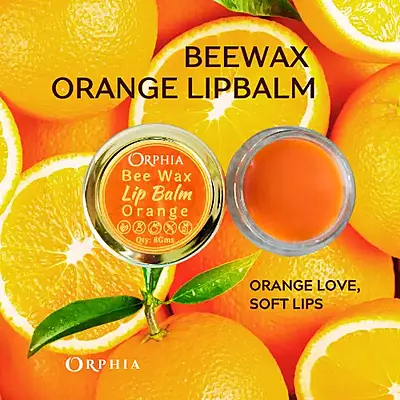BEEWAX ORANGE LIP BALM