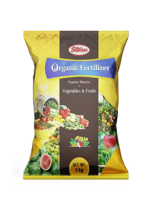 ORGANIC FERTLIZER FOR VEGETABLES AND FRUITS by T. Stanes and Company