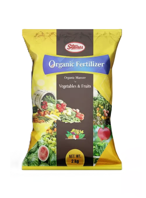 ORGANIC FERTLIZER FOR VEGETABLES AND FRUITS by T. Stanes and Company