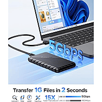 ORICO 2.5-inch Hard Drive Enclosure – External USB 3.0 Case | For 2.5-inch SATA HDD/SSD