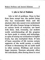 Modern Problems and Ancient Solutions