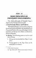 Basic Principles of Patanjali Yoga