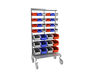 Gita Steel Furniture OT Drug Trolley with Multiple Bins (800)