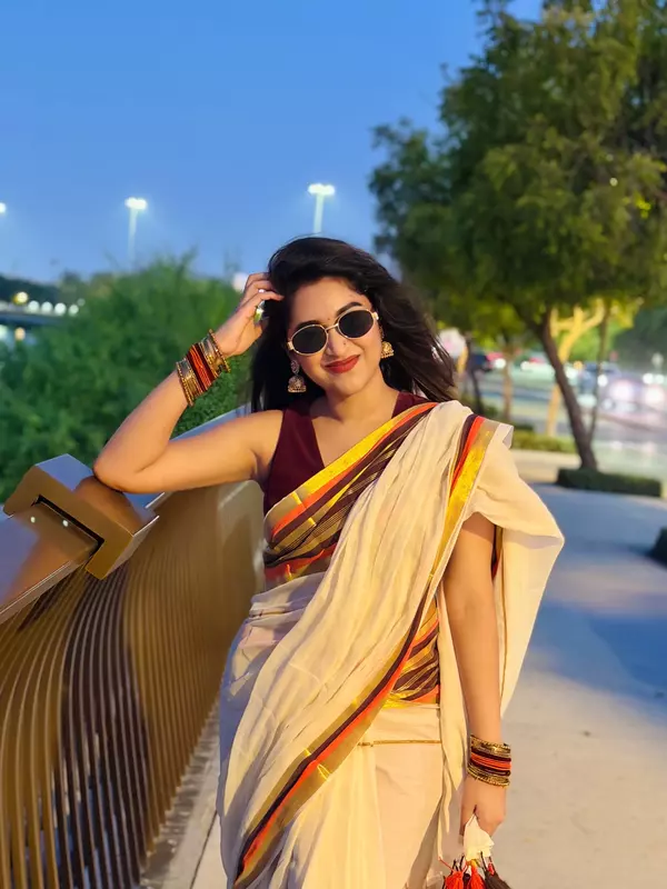 Soft airy white Mul Cotton saree for everyday wear