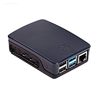 Official Raspberry Pi 4 Case-Black-Grey