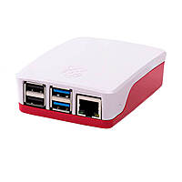 Official Raspberry Pi 4 Case-Red-White