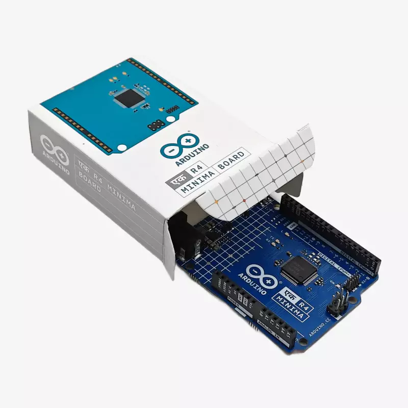 Official Arduino UNO R4 Minima – Made in India