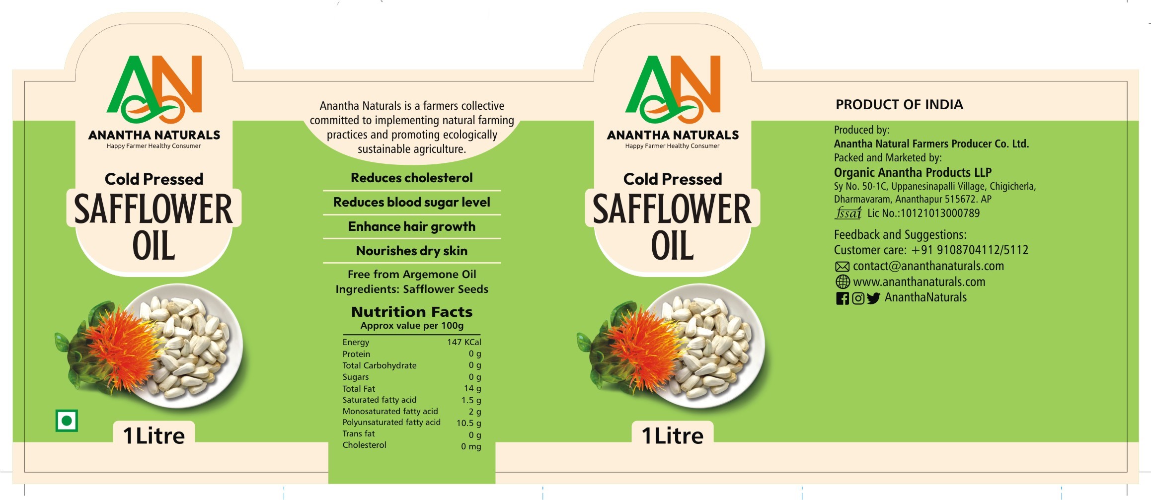 Safflower Oil