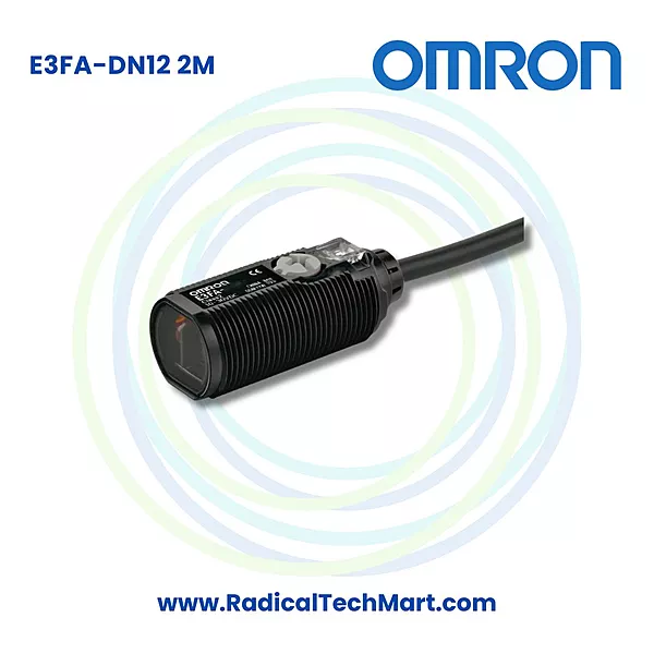 Omron E3FA-DN12 2M Diffuse Photoelectric Sensor