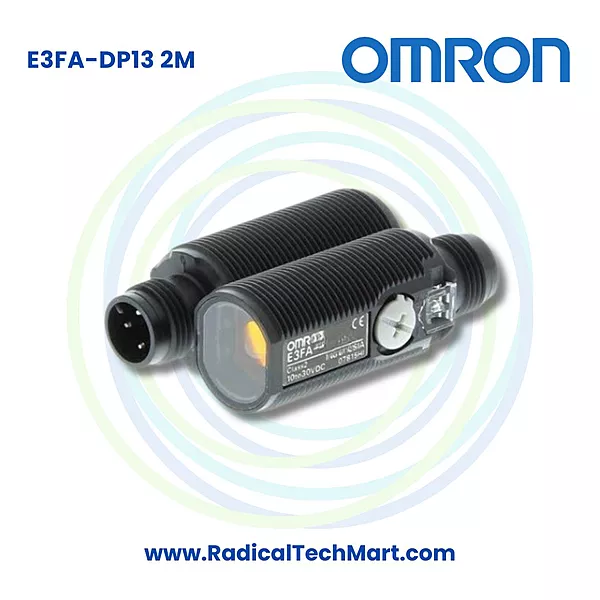 Omron E3FA-DP13 2M Diffuse Photoelectric Sensor