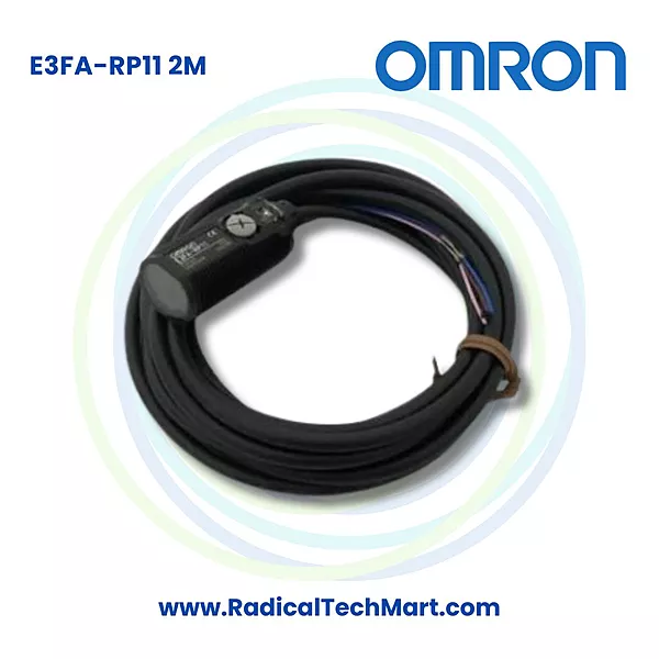 Omron E3FA-RP11 2M Retroreflective Photoelectric Sensor