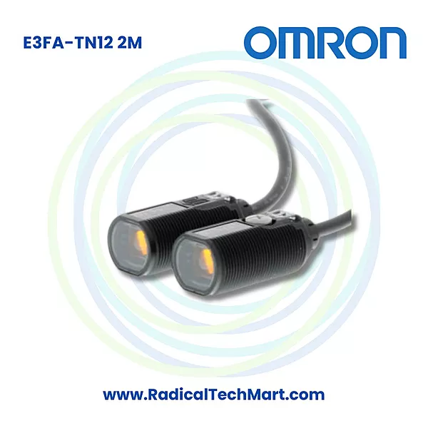 Omron E3FA-TN12 2M Through Beam Photoelectric Sensor
