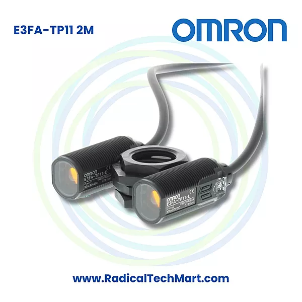 Omron E3FA-TP11 2M Through Beam Photoelectric Sensor