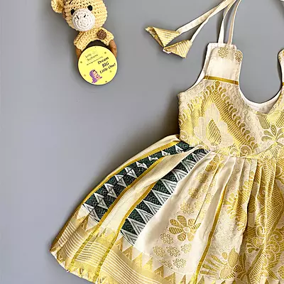 Newborn Baby Girl Cotton Dress (6-12 months) 6145