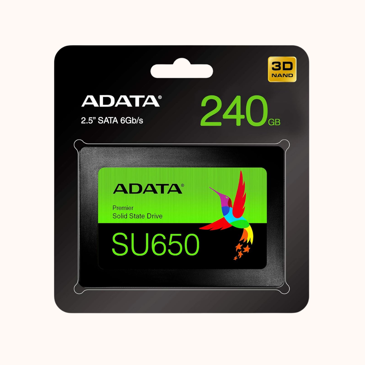 Open Box ADATA Ultimate | SU650 | 3D NAND | 240GB | R/W Speed Upto 520/450MB/s | SSD | ASU650SS-240GT