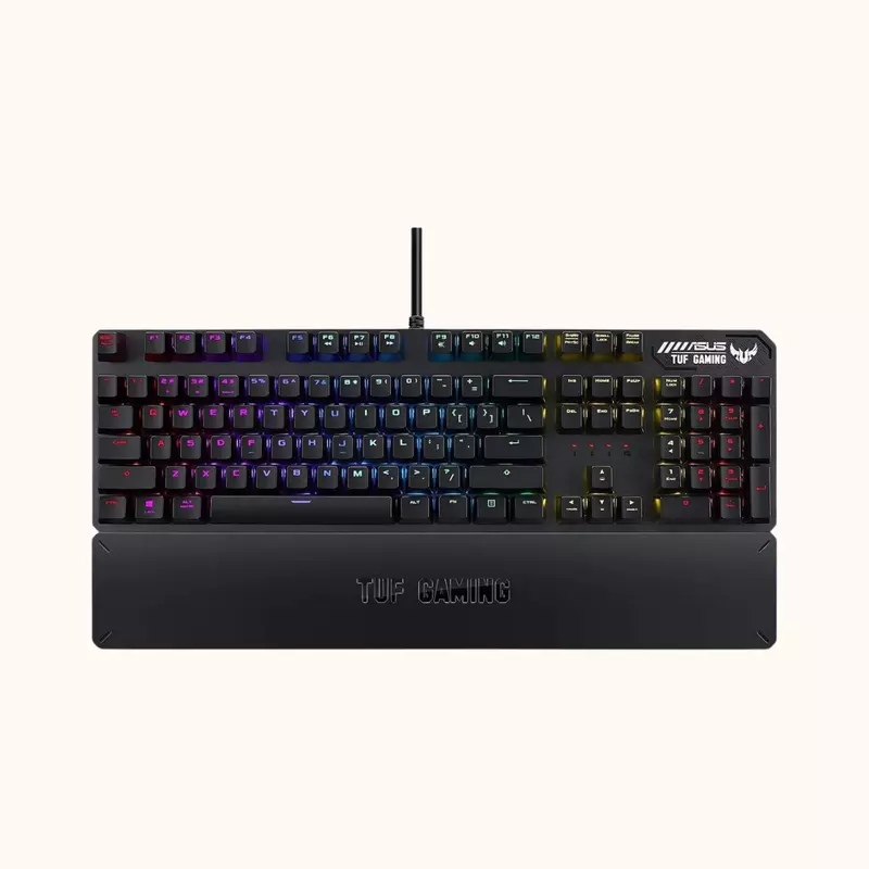 Open Box ASUS TUF K3/RD Wired USB Gaming Keyboard