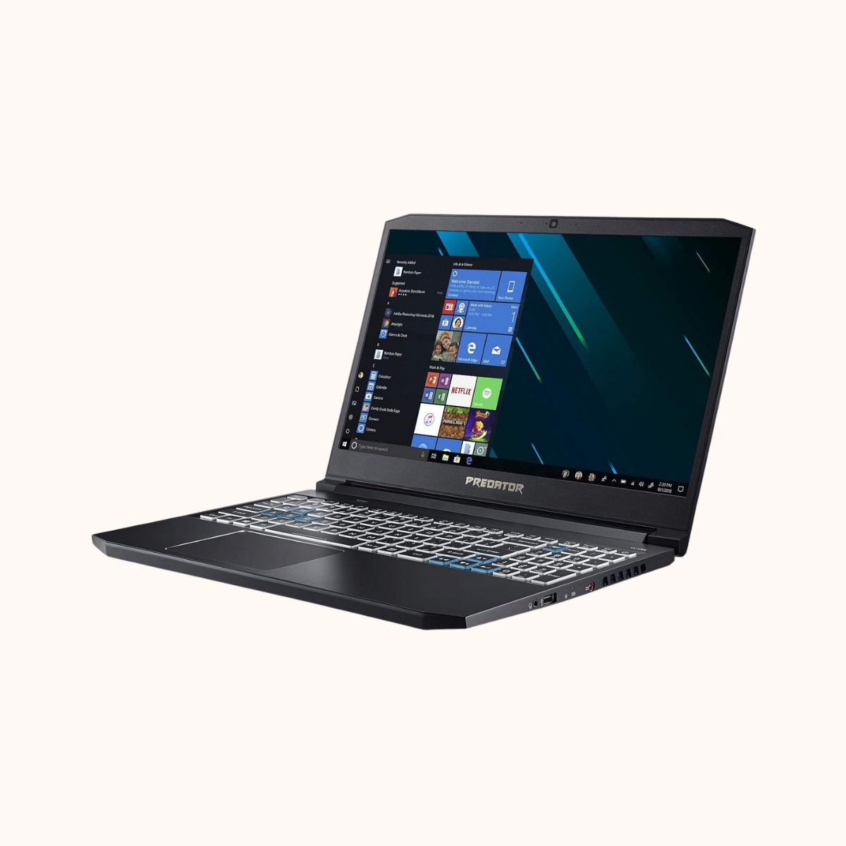 Open Box Acer Predator Triton 300 PT315-51 2019 Intel 9th Gen Core i5 9300H 15.6 inches Gaming Laptop (8GB/1TB HDD + 256GB SSD/Windows 10 Home/4GB NVIDIA GeForce