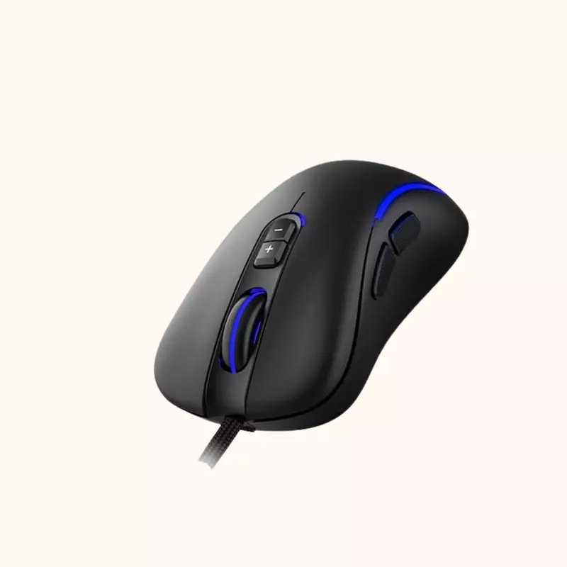 Open Box Ant Esports GM270W 3200 DPI Adjustable I Programmable Buttons with Multicolour LED Lights Gaming Wired Optical Gaming Mouse
