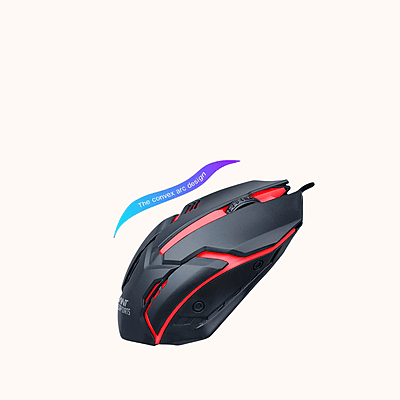 Open Box Ant Esports GM45 Wired Optical Gaming Mouse