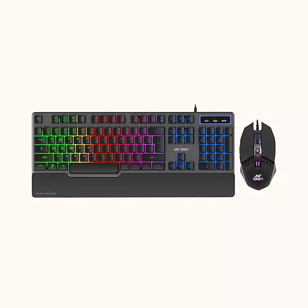 Open Box Ant Esports KM540 Keyboard and Mouse Combo Combo Set