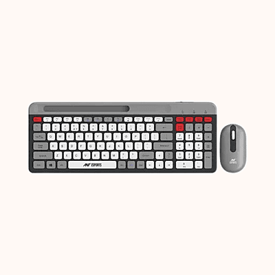 Open Box Ant Esports WKM22 Wireless Keyboard& Mouse Combo Set
