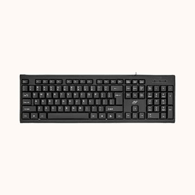 Open Box Ant Value FKBRI01 Wired USB Multi-device Keyboard